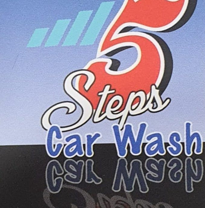 5 Steps Car Wash